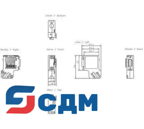6ES7972-0DA60-0XA0 Электрическая сеть