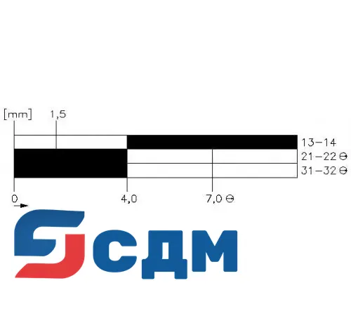 3SE5132-0LD05 Корпуса шириной 40 мм в соотв. с EN 50041