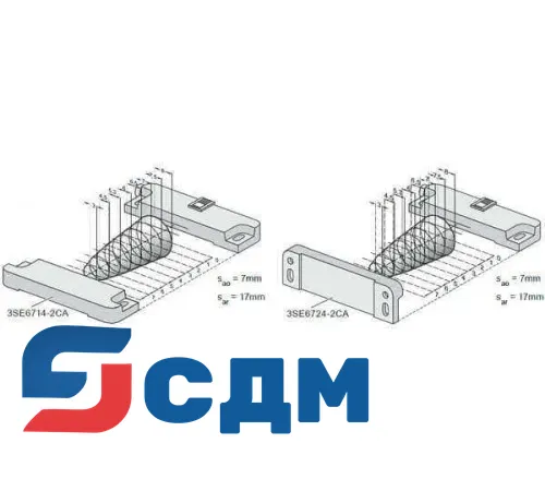 3SE6627-2CA01 Магнитные выключатели SIRIUS 3SE6