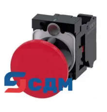 3SU1100-1BA20-3CA0-ZY13 Кнопка грибовидная