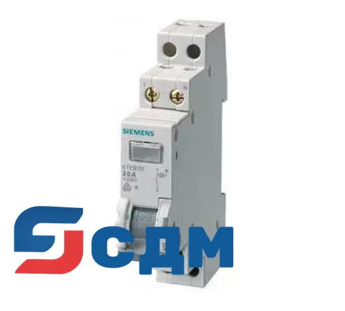 5TE8105 Выключатели 5TE8, установочная глубина 70мм