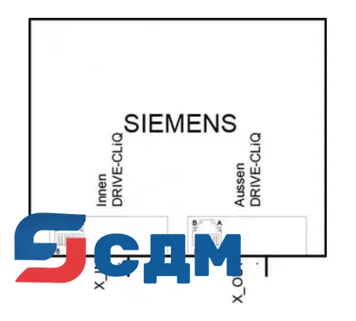6SL3066-2DA00-0AA0 DRIVE-CLiQ кабельный канал