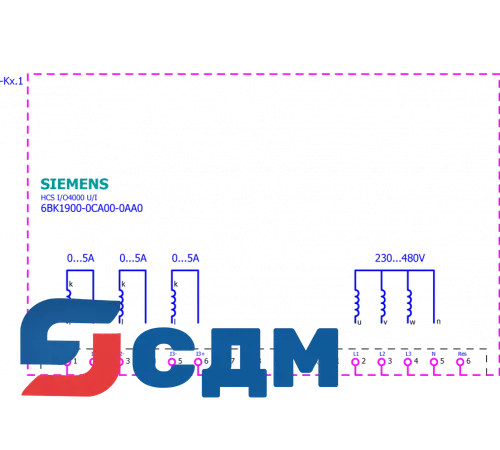 6BK1900-0CA00-0AA0 Центральный интерфейсный модуль (CIM)