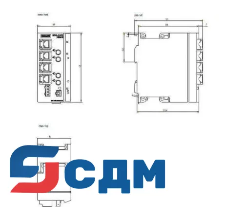 6GK5204-2BC10-2AA3 Управляемый коммутатор SCALANCE X-200