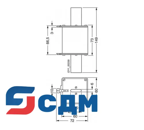 3NE1333-2 Предохранительная вставка NH SITOR