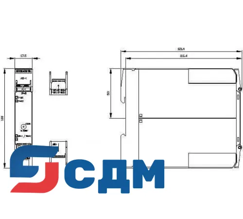 3RK1205-0BE00-2AA2 SlimLine Compact