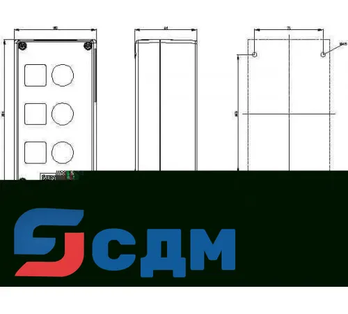 3SU1803-0AA00-0AB1 Пустой корпус