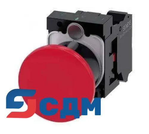 3SU1100-1BA20-1CA0-ZY10 Кнопка грибовидная