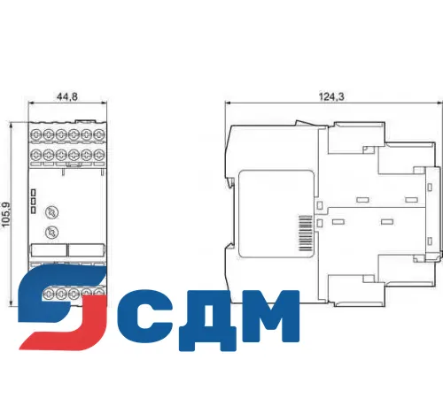 Реле безопасности Siemens 3TK2810-0GA01