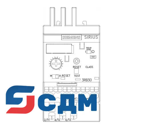 3RB3016-2NE0 3RB30, 3RB31 до 40 A для стандартных применений