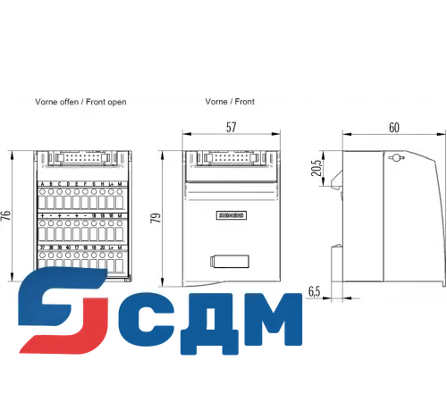 6ES7924-0CC20-0AA0 Базовый модуль