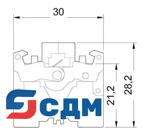 3SB3400-1J Держатели, контакты, цоколи ламп