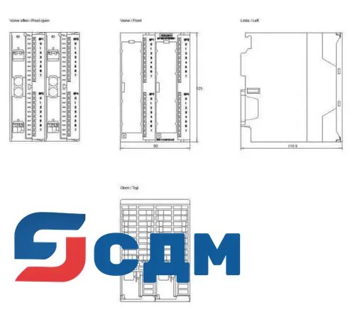 Siemens 6ES7322-1FL00-0AA0 Программируемый контроллер
