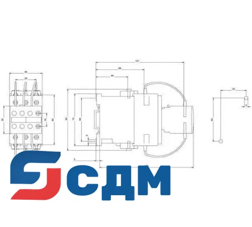 3RT1627-1AV01 Пускатель SIRIUS, до 12,5..50 kvar