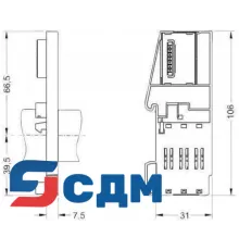 6AG1193-4JA00-2AA0 SIPLUS IM151-7 CPU