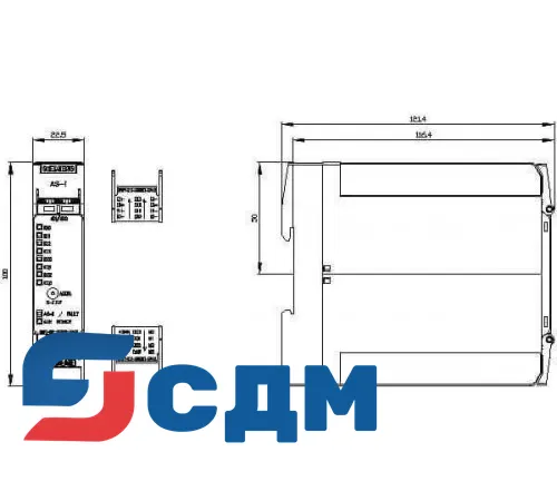 3RK1400-2CE00-2AA2 SlimLine Compact
