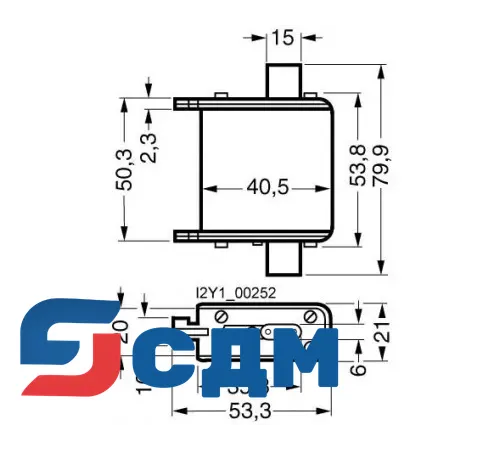 3NE1803-0 Предохранительная вставка NH SITOR