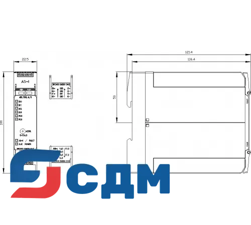3RK2402-2MG00-2AA2 SlimLine Compact