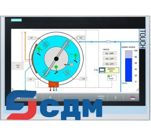 6AG1124-0UC02-4AX0 Панель оператора SIPLUS Comfort Panels