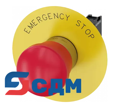 3SU1150-1HA20-1CG0 Кнопка грибовидная АВАРИЙНОЙ ОСТАНОВКИ