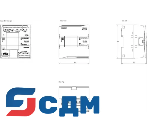 6ES7212-1BE40-0XB0 Программируемый контроллер