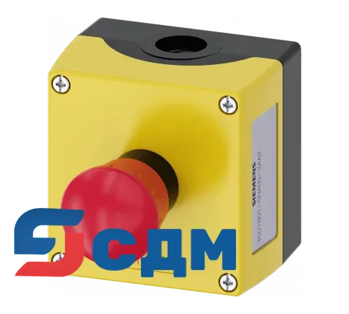 3SU1801-0NA00-2AA2 Кнопка и индикаторные лампы в корпусе