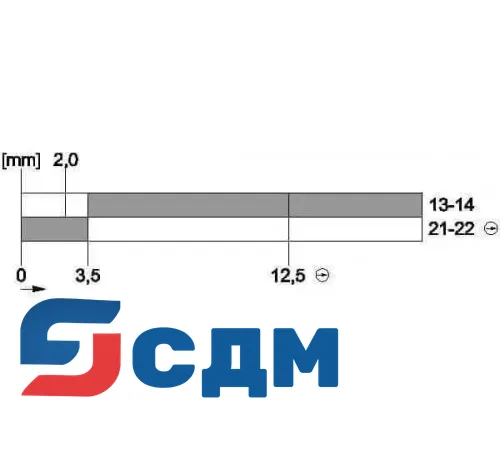 3SE5112-0CD02 Корпуса шириной 40 мм в соответствии с EN 50041