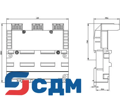 3RV2917-4B Система ввода электропитания 3RV29