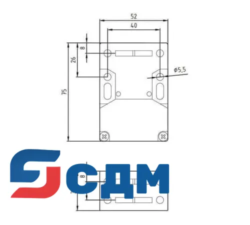 3SE2257-6XX Пластиковый корпус, 50 мм