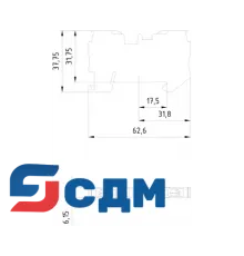 8WH3000-0AF01 Клемма с режущими зажимами 8WH