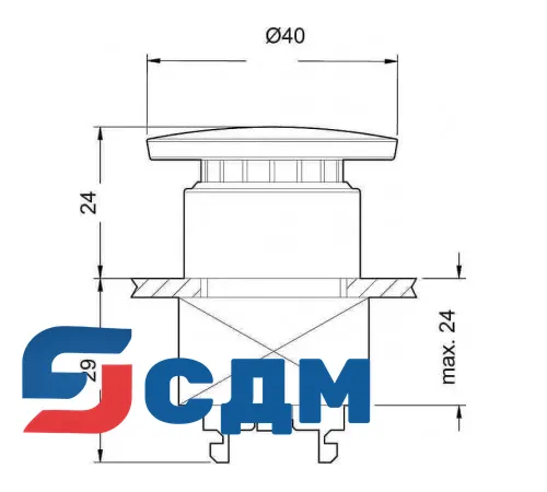 3SB3001-1GA41 Элемент управления