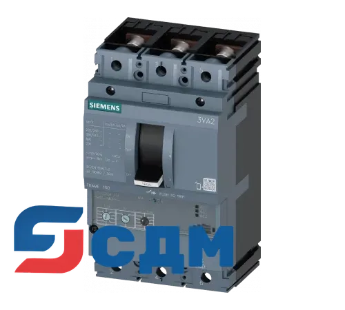 3VA2110-5MN32-0AA0 3VA автоматический выключатель в литом корпусе до 250 A, ETU, 400/690 В, до 150 кА