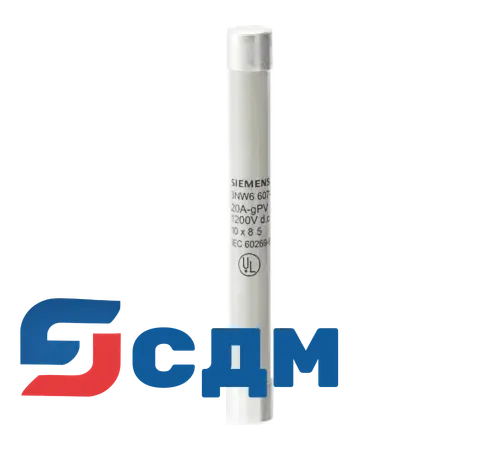 3NW6606-4 Конструктив цилиндрических предохранителей