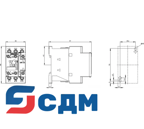 Контактор Siemens 3RT2025-1AP00