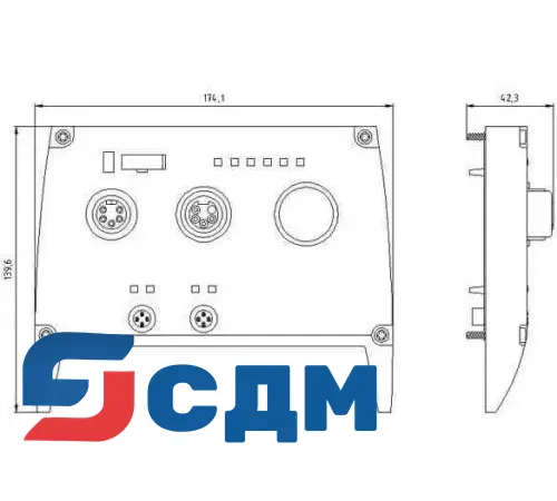 3RK1335-0AS01-0AA0 Коммуникационный модуль M200D PROFINET