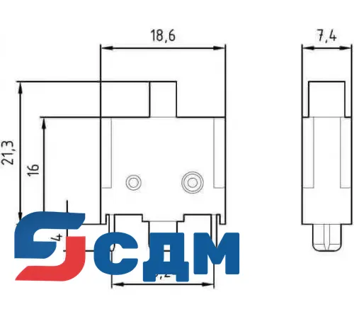 3SB3411-0C Держатели, контакты, цоколи ламп