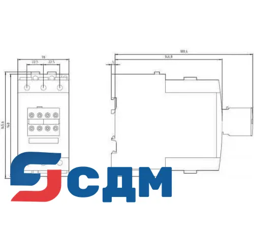 Контактор Siemens 3RT1045-1BB44