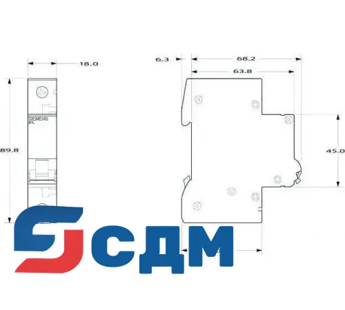 Siemens 5TL1180-0 выключатели нагрузки