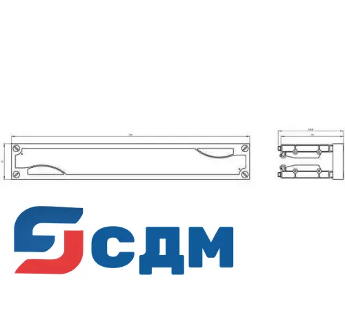 8GK4501-0KK22 Монтажные комплекты 8GK4 для незадействованных модулей