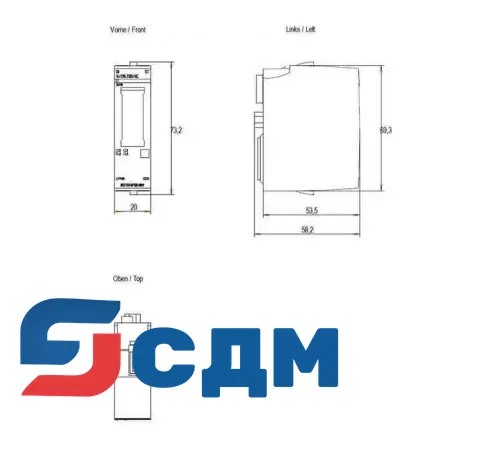 6ES7131-6FD00-0BB1 Модуль ввода дискретных сигналов