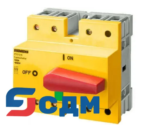 5TE1410 Блокируемый выключатель наргузки 5TE1, установочная глубина 92 мм