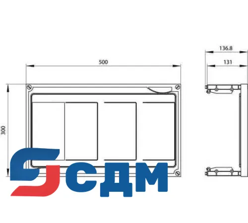 8GK4650-2KK22 Для монтажа на шины