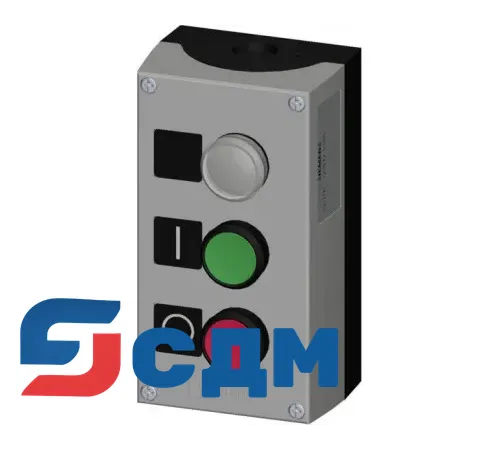 3SU1803-0AB00-2AB1 Кнопка и индикаторные лампы в корпусе