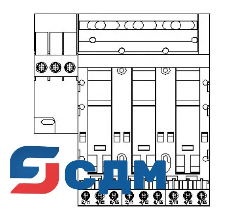 3RA6812-8AB Системы ввода питания для 3RA6