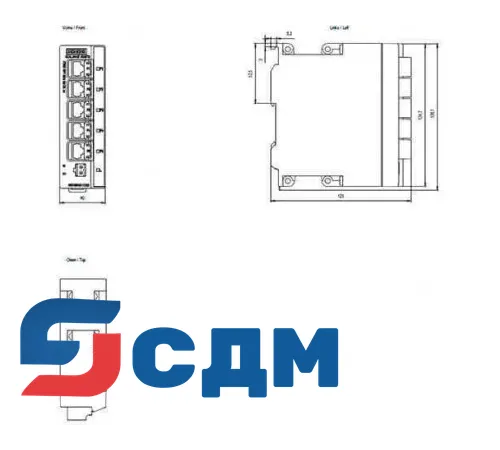 6GK5005-0BA00-1CA3 Начальный уровень SCALANCE X-000