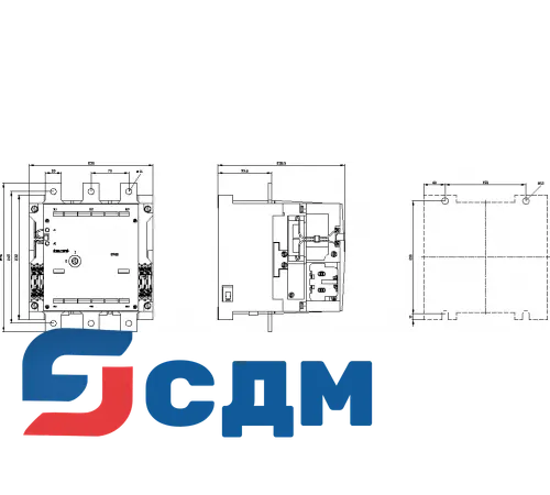 3TF6844-0CM7 Вакуумный контактор 3RT12, 3-х полюсные