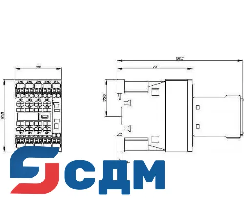 Вспомогательный контактор Siemens 3RH2362-2BB40