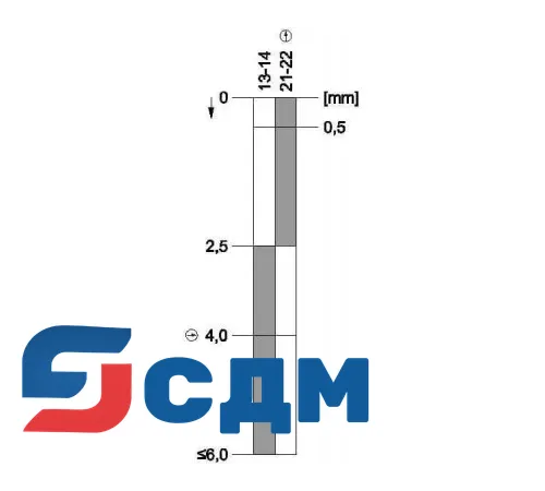 3SE5232-0GC05 Корпуса шириной 31 мм в соответствии с EN 50047