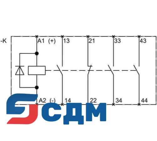 Силовое реле Siemens 3RH1131-1JB40