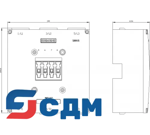 Дополнительный аксессуар Siemens 3RT1976-7B